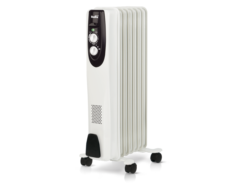 Масляный радиатор Ballu Classic BOH/CL-07WRN 1500 (7 секций)