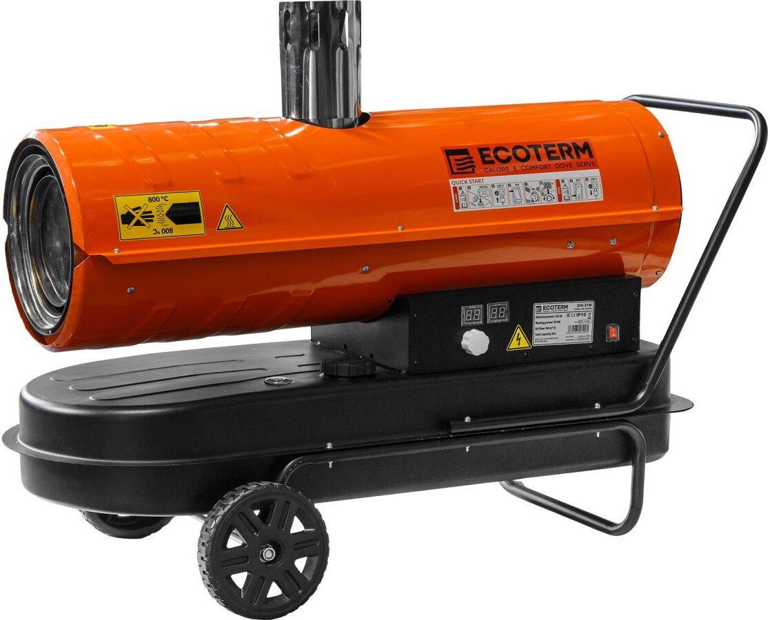 Пушка дизельная непрямого нагрева Ecoterm DHI-31W