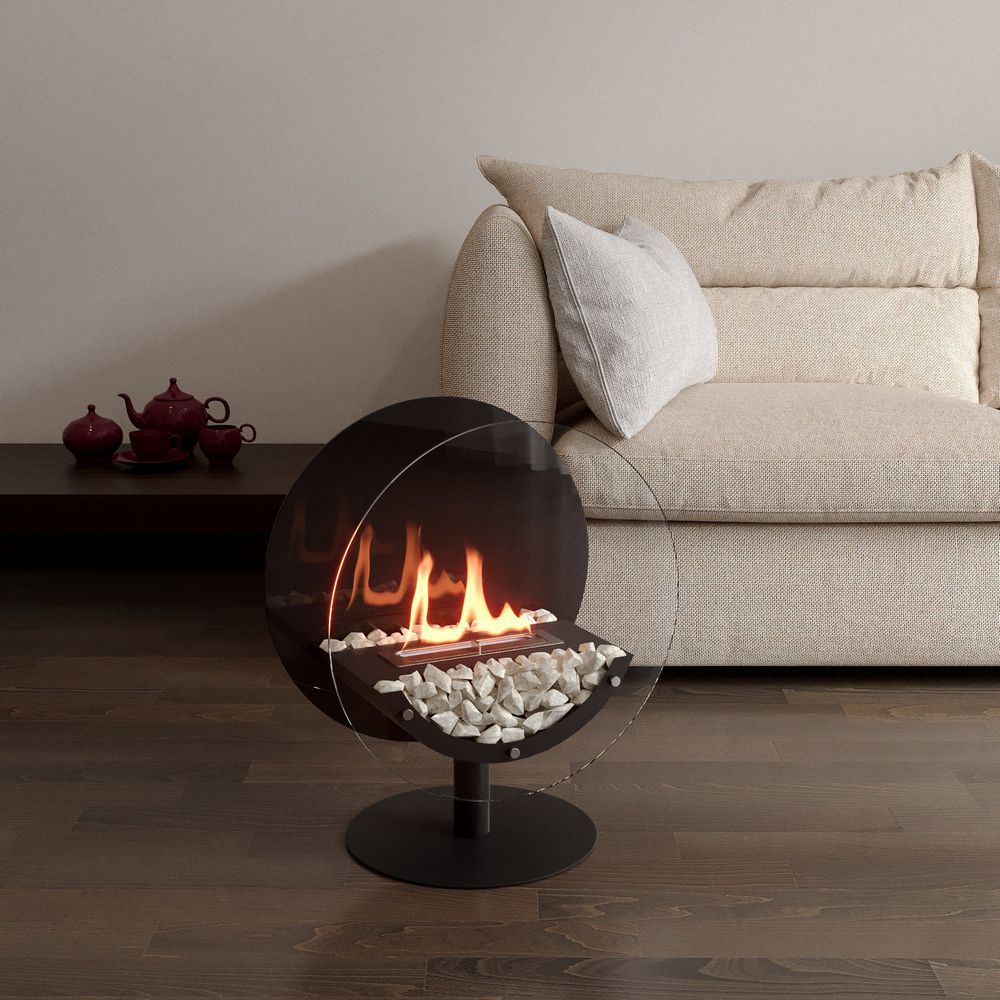 Биокамин Royal Thermo RTBFP-F500ML Mirror Lens Биокамин Royal Thermo RTBFP-F500ML Mirror Lens