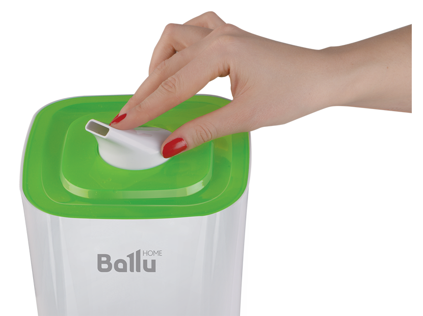 Ультразвуковой увлажнитель воздуха Ballu UHB-205 белый/зеленый фото 2