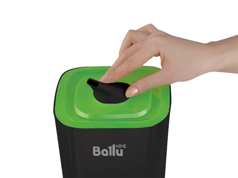 Ультразвуковой увлажнитель воздуха Ballu UHB-205 черный/зеленый фото 1
