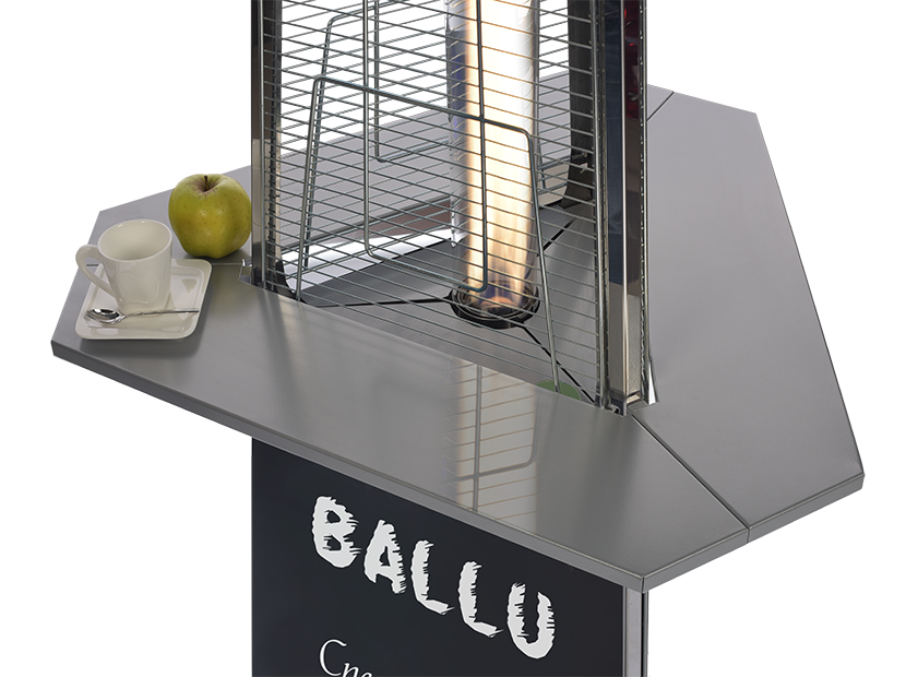 Столик с полимерным покрытием для уличного газового обогревателя Ballu BOGH-T