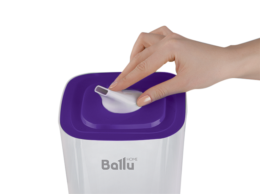 Ультразвуковой увлажнитель воздуха Ballu UHB-205 белый/фиолетовый фото 1