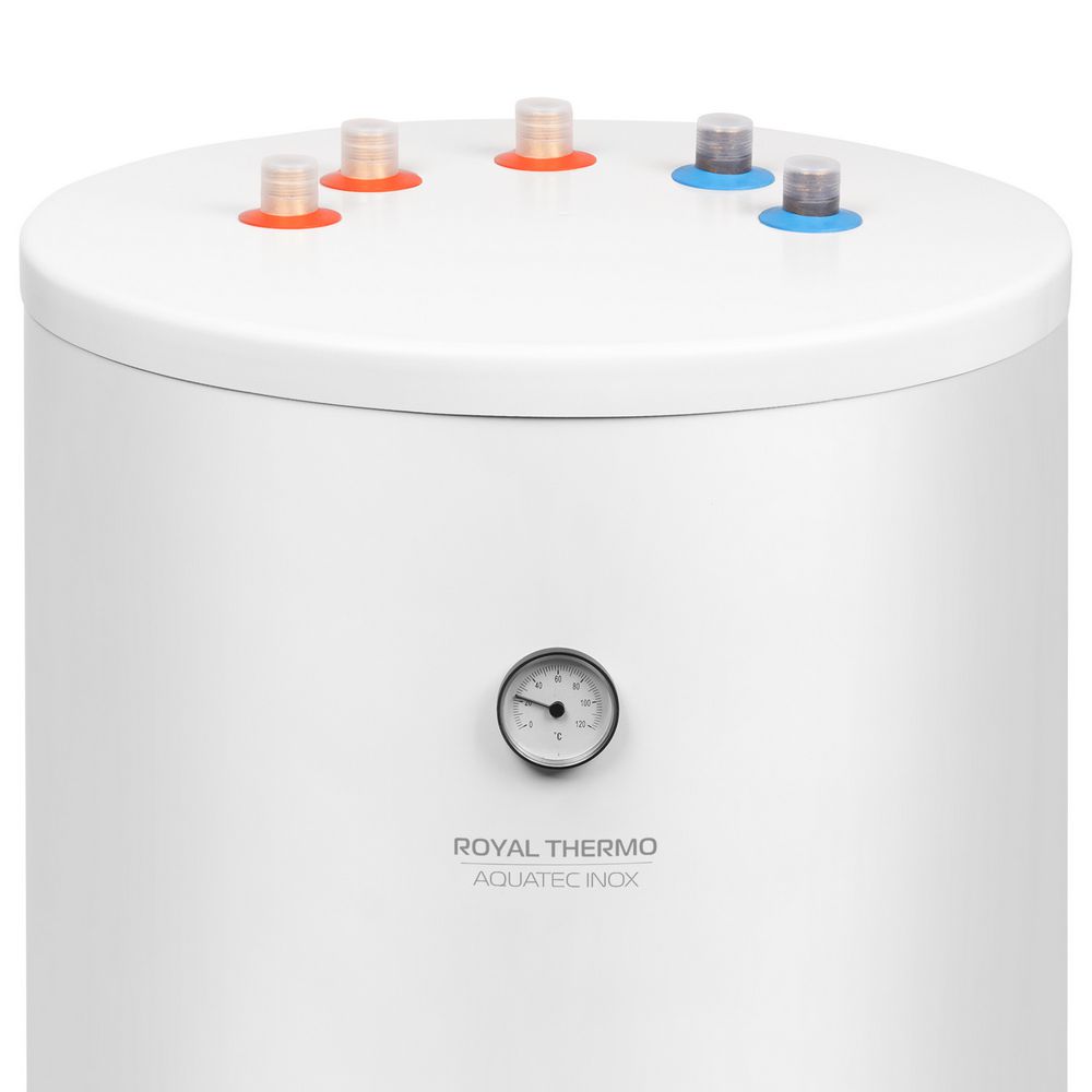 Бойлер косвенного нагрева Royal Thermo AQUATEC INOX RTWX-T 150 напольный верхнее подключение