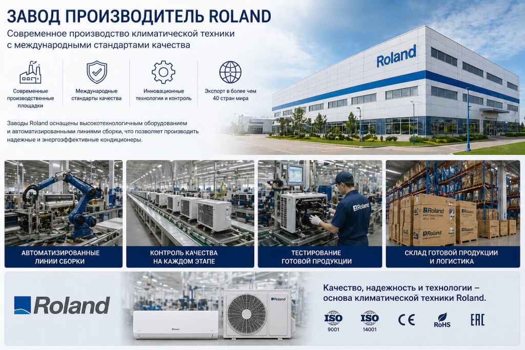Кондиционеры Roland в Минске Кондиционеры Roland в Минске