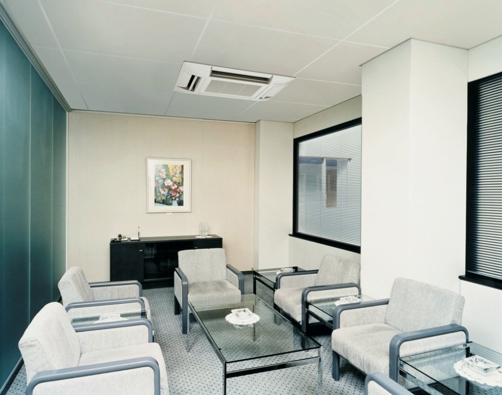 Монтаж кассетной сплит системы