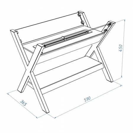 Биокамин Royal Thermo RTBFP-F590AL Altai Биокамин Royal Thermo RTBFP-F590AL Altai
