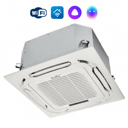 Комплект Ballu BLCI_A_C-18HN8_V4 инверторной сплит-системы, кассетного типа